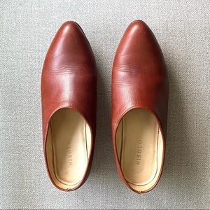 Nisolo Sofia Slip-on Mule - Brandy